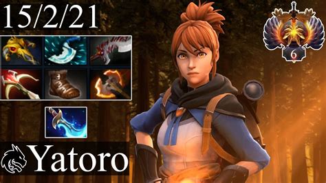 TSpirit Yatoro雨 Marci Carry Gameplay Dota 2 Patch 7 32d YouTube