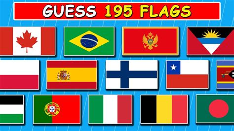 Guess All The Flags In The World 195 Flags In 3 Second Ultimate