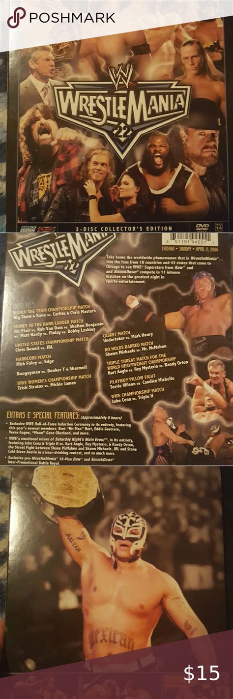 Wrestlemania Dvd Wrestlemania Wrestlemania Dvd