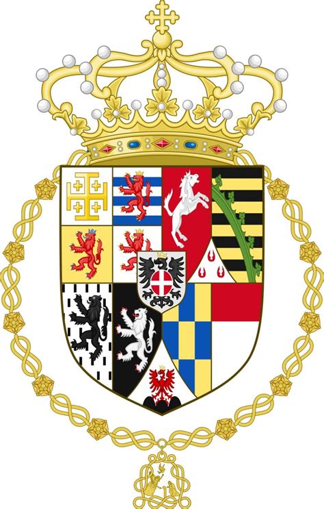 Coat of arms of the Duchy of Savoy (1713-1720) - Category:Crowned great ...