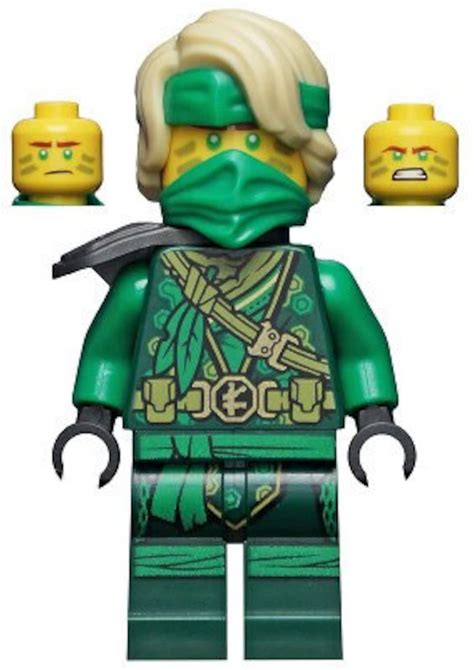 Lego MINIFIGURE Ninjago Lloyd the Island, Mask and Hair With Bandana ...