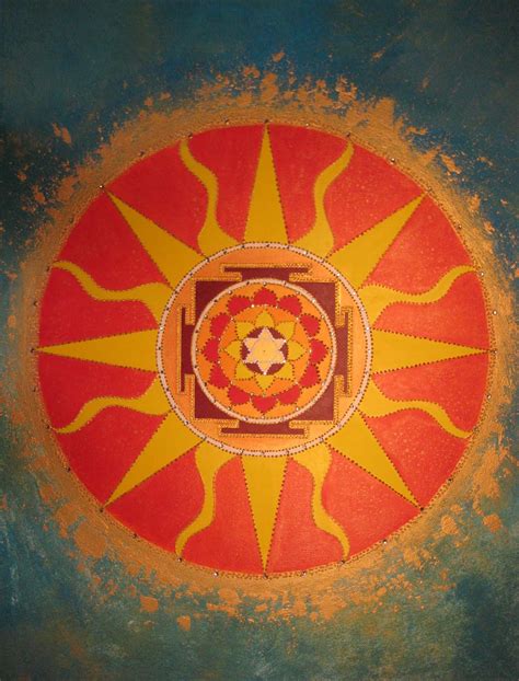 Mandalas Yantras And Sacred Geometry Sun Yantra