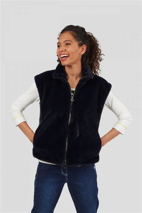 Gilet De Fausse Fourrure Sans Manches L Essentiel Par MF