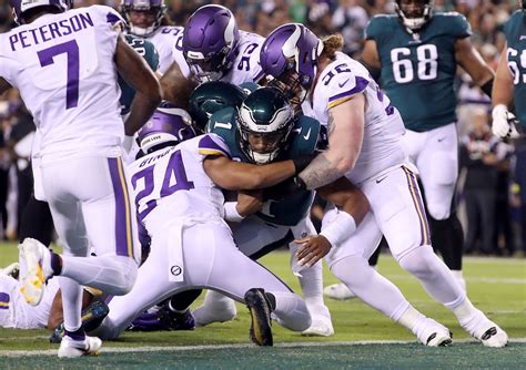 Minnesota Vikings Vs Philadelphia Eagles Sept Nj