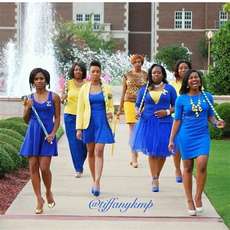 Pretty Poodles Of Sigma Gamma Rho Sorority Inc Rhoyal Blue And Gold