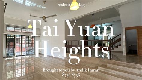 Freehold Semi Detached House At Tai Yuan Heights YouTube