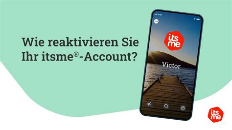 Wie Reaktivieren Sie Ihr Itsme Account YouTube