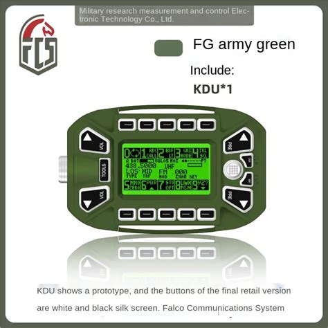 FCS An PRC 152 A All Metal Communication Radio Handheld Walkie