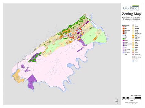 City of Oak Ridge Zoning Map | Oak Ridge, TN