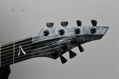 S Dark Grey Sapphire Marble Gloss Aristides Guitars