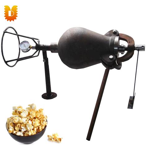 2.5kg/time Hand Popcorn Machine Rice Puffed Maize Popping Machine Old ...