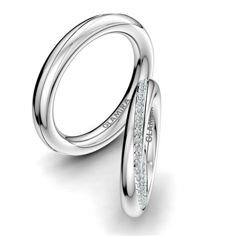 Compre Anillo De Boda Fever Elegancy En Quilates K Oro Blanco