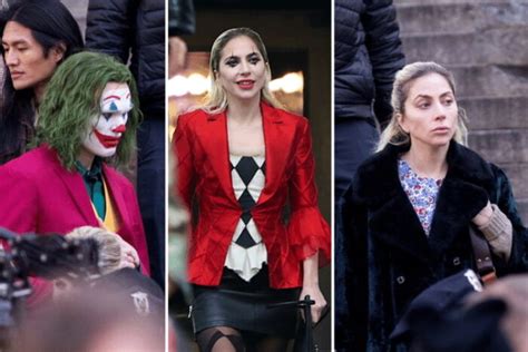 Lady Gaga Spotted In Costume As Harley Quinn On Set Of Joker Sequel