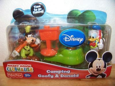 Fisher Price Mickey Mouse Clubhouse Camping Goofy Donald Nip