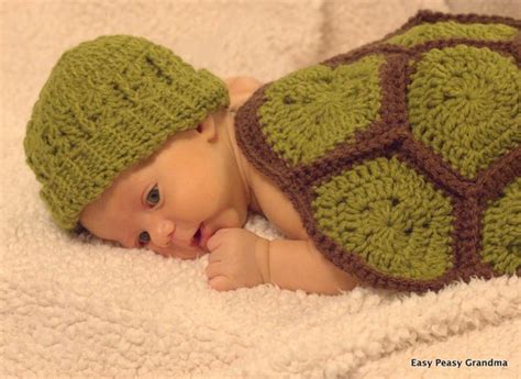 Crochet Pattern Hat Turtlebeanie Brim All Sizesphoto Etsy