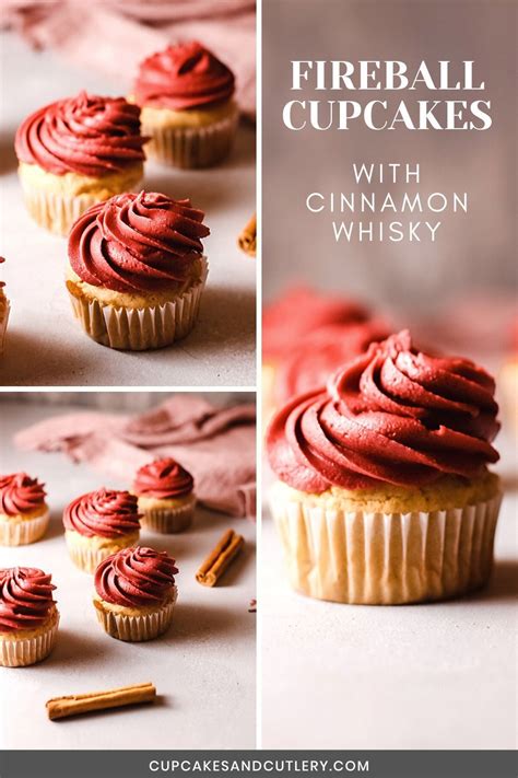 These Delicious Fireball Cupcakes Start With Boxed Cake Mix And Are