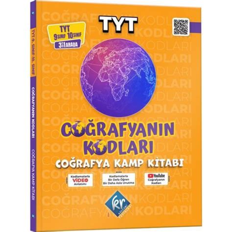 KR Akademi TYT Coğrafya 9 Sınıf 10 Sınıf Kamp Kitabı 2024