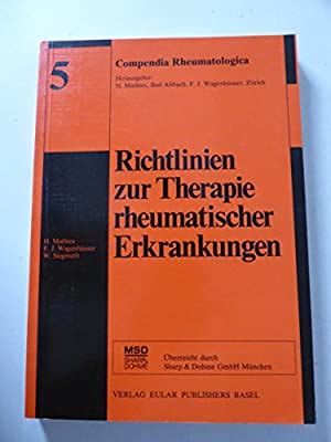 Richtlinien Zur Therapie Rheumatischer Erkrankungen Compendia