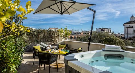 Luxury Suites With Jacuzzi Sofitel Rome Villa Borghese