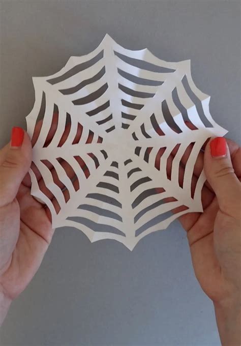 How To Make A Paper Spider Web Pjs And Paint