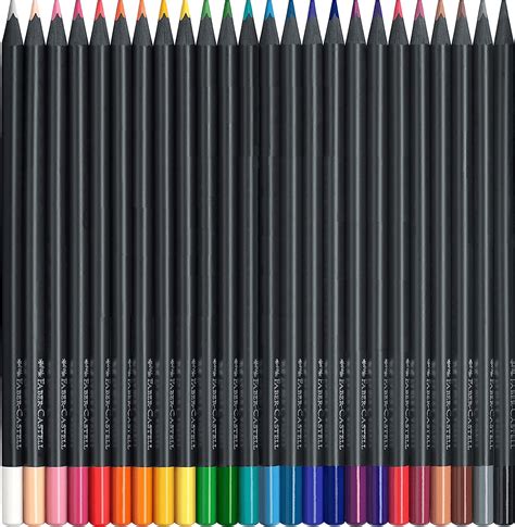 Faber Castell Black Edition Colour Pencils Set Of 24 The Deckle Edge