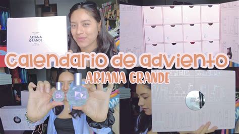 ABRIENDO CALENDARIO DE ADVIENTO DE ARIANA GRANDE 12 MINIS PERFUMES