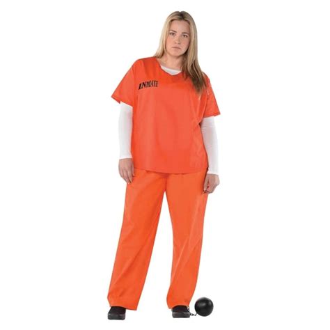 Orange Prisoner Costume Plus Size Halloween Costumes POPSUGAR Love