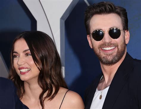 Ana De Armas Is First Up When Chris Evans Needs A Co Star How Many Movies Have They Made