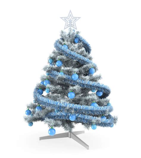 Christmas Tree Isolated Stock Illustration Illustration Of Garland