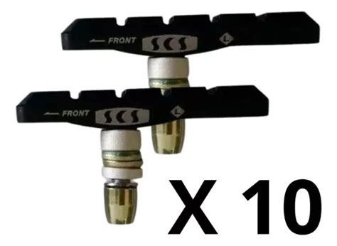 10 Par Pastilha Sapata De Freio 70mm V brake Orbital Scs Frete grátis