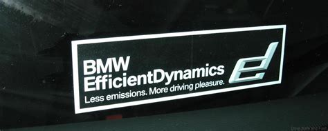 BMW EfficientDynamics Explained