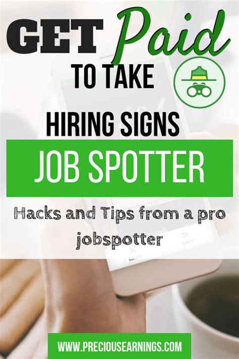 Job Spotter App Review Make Money Taking Pictures Of Job Vacancies