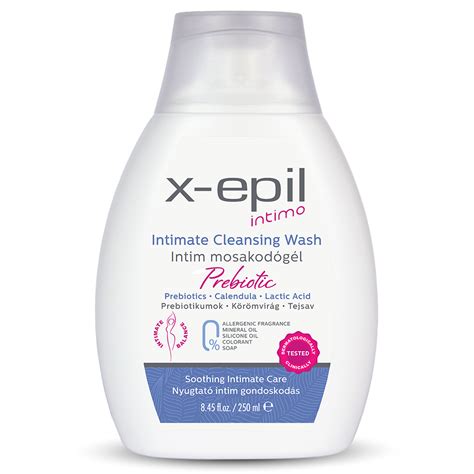 X Epil Intimo Intimate Cleansing Wash Prebiotic Ml X Epil