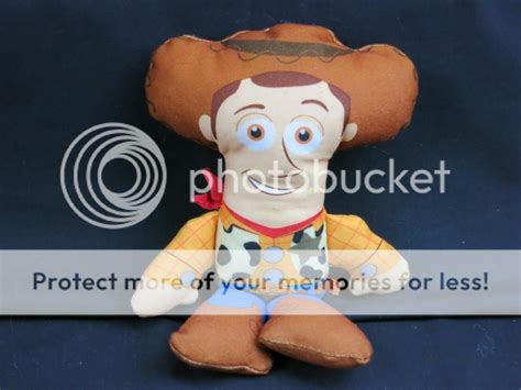 8" DISNEY/PIXAR MOVIE CHARACTER TOY STORY TALKING WOODY PLUSH STUFFED ...