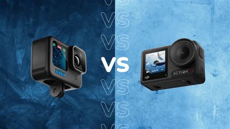 Gopro Hero Black Vs Dji Osmo Action Quelle Cam Ra D Action Est