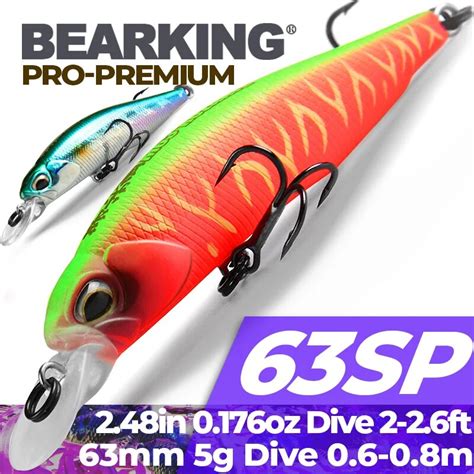 Bearking Iscas Artificiais De Pesca Iscas De Pesca Artificial De