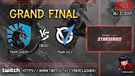 SL I League StarSeries SS 3 Final Liquid Vs VG J Game 3 YouTube