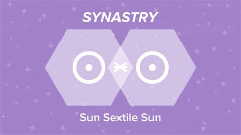 Sun Sextile Sun Synastry Relationships And Friendships Explained