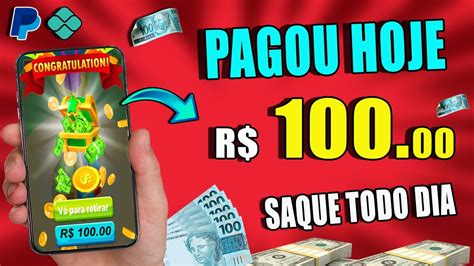 CADASTROU SACOU APP PAGOU R 100 Reais No PIX Melhor Aplicativo Para