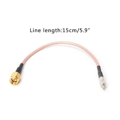 Youngna Straight Ts9 Female Jack To Sma Male Plug Rg316 Coaxial Pigtail