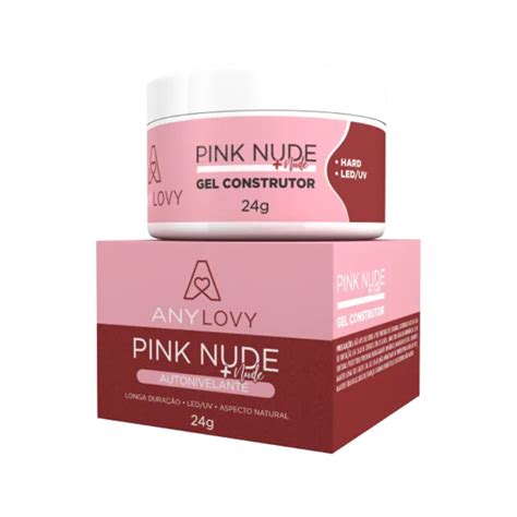 Gel AnyLovy Construtor Pink Nude Nude ALONG NAILS STORE