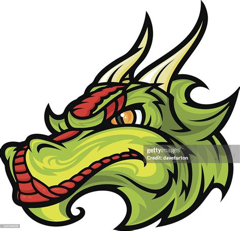 Chinese Dragon Head Clip Art