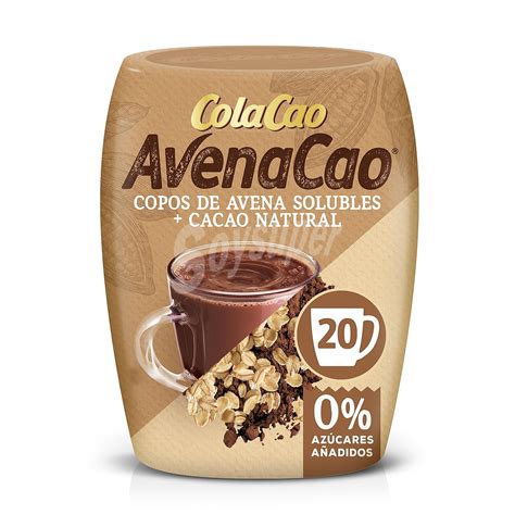 Cola Cao Avenacao copos de avena solubles Kölln con cacao natural 0