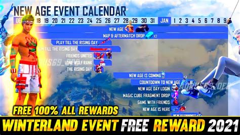 Winterland Event Calendar And All Free Rewards Winterland Event