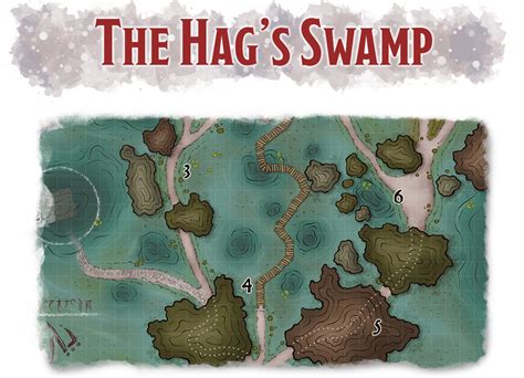 Elven Tower The Hag S Swamp Stock Battlemap Elven Tower Stock