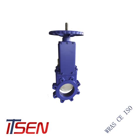 Ansi 125lb Cast Ggg40ggg50 Lug Type Through Conduit Knife Gate Valve China Din 3352 Gate