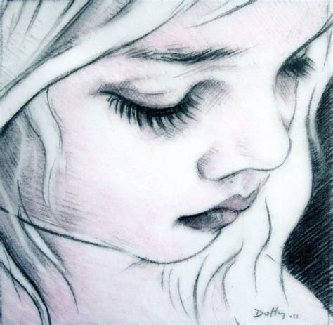 Sad Child Drawing at PaintingValley.com | Explore collection of Sad ...