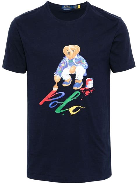 Polo Ralph Lauren Polo Bear Cotton T Shirt Farfetch