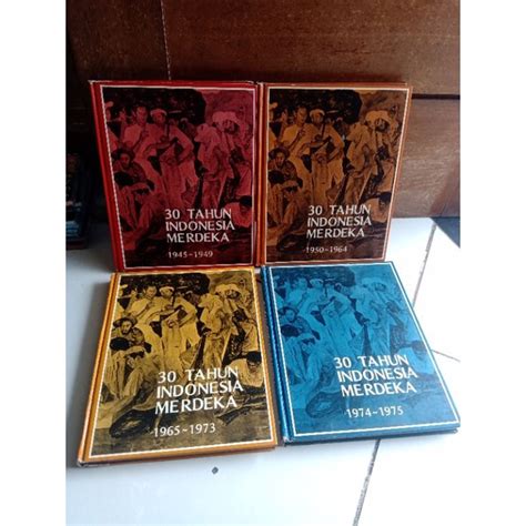 Jual Buku 30 TAHUN INDONESIA MERDEKa 1945 1975 Shopee Indonesia