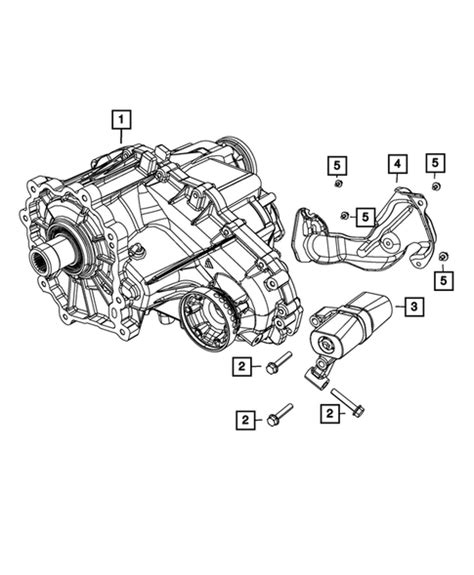 Transfer Case Assembly For 2013 Dodge Durango Mopar Online Parts